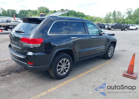 2015 Jeep Grand Cherokee Limited z USA, uszkodzony, nr VIN 1C4RJFBG5FC606337